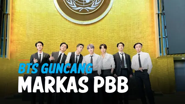 VIDEO: Penampilan BTS 'Permission to Dance' Guncang Markas PBB