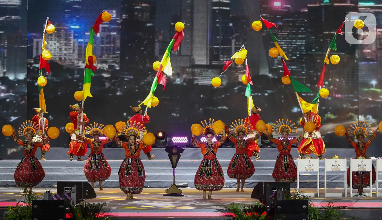 Pekan Raya Jakarta 2024 menjadi yang ke-55 kalinya event ini diselenggarakan sejak kali pertama pada 1968. (Liputan6.com/Herman Zakharia)