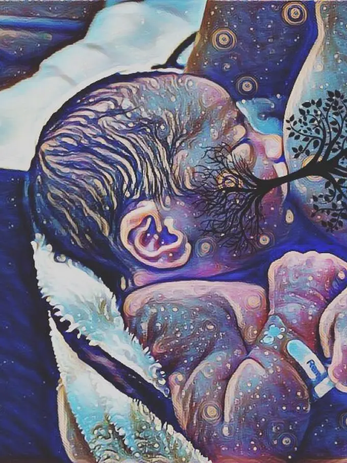 [Bintang] Hari Ibu, Ini 10 Ilustrasi Akar dari Foto Ibu Menyusui