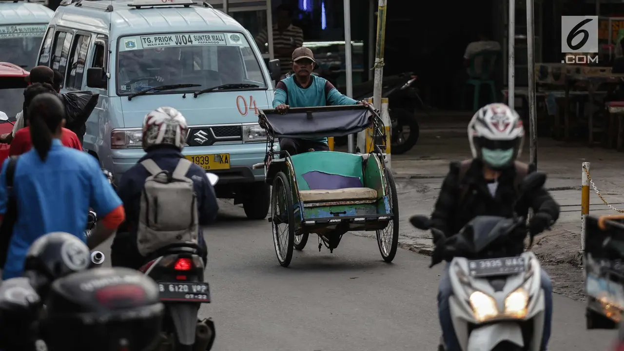 Becak Siap Kembali Beroperasi