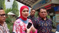 Venna Melinda di Pengadilan Agama Jakarta Selatan, Senin (14/10/2024).