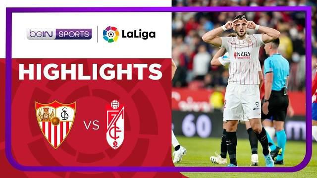 Berita video highlights laga pekan ke-31 Liga Spanyol (LaLiga) 2021/2022, Sevilla vs Granada, di mana anak Luis Milla menciptakan assist, Sabtu (9/4/2022) dinihari WIB.