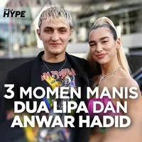 Dua Lipa dan Anwar Hadid Pamer Kemesraan