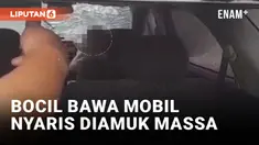 Bawa Kabur Mobil, Bocil Kelas 1 SD Tabrak Sejumlah Kendaraan di Kemang