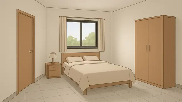 Denah Rumah Minimalis (Created by AI)
