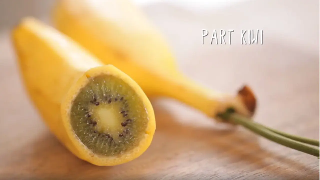 Persilangan pisang dengan kiwi/capture Facebook