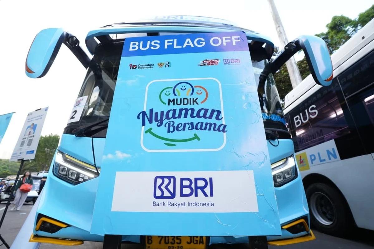 BRI Berangkatkan 12.352 Pemudik dengan 238 Bus