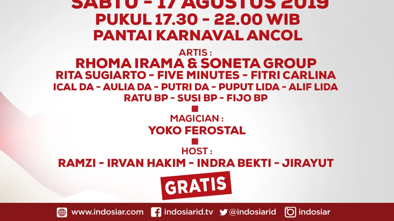 Konser Pesta Kemerdekaan Indosiar