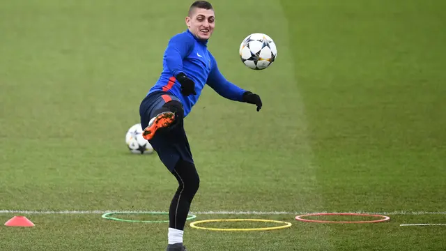 PSG, Liga Champions, Latihan PSG
