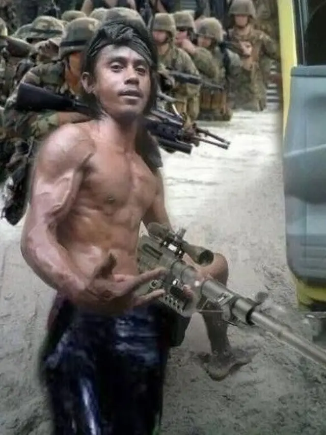 6 Editan Foto Kuli Bangunan Saat Bekerja Ini Absurd, Bikin Ngakak