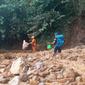 Banjir bandang dan longsor Lebak. (Liputan6.com/Yandhi Deslatama)