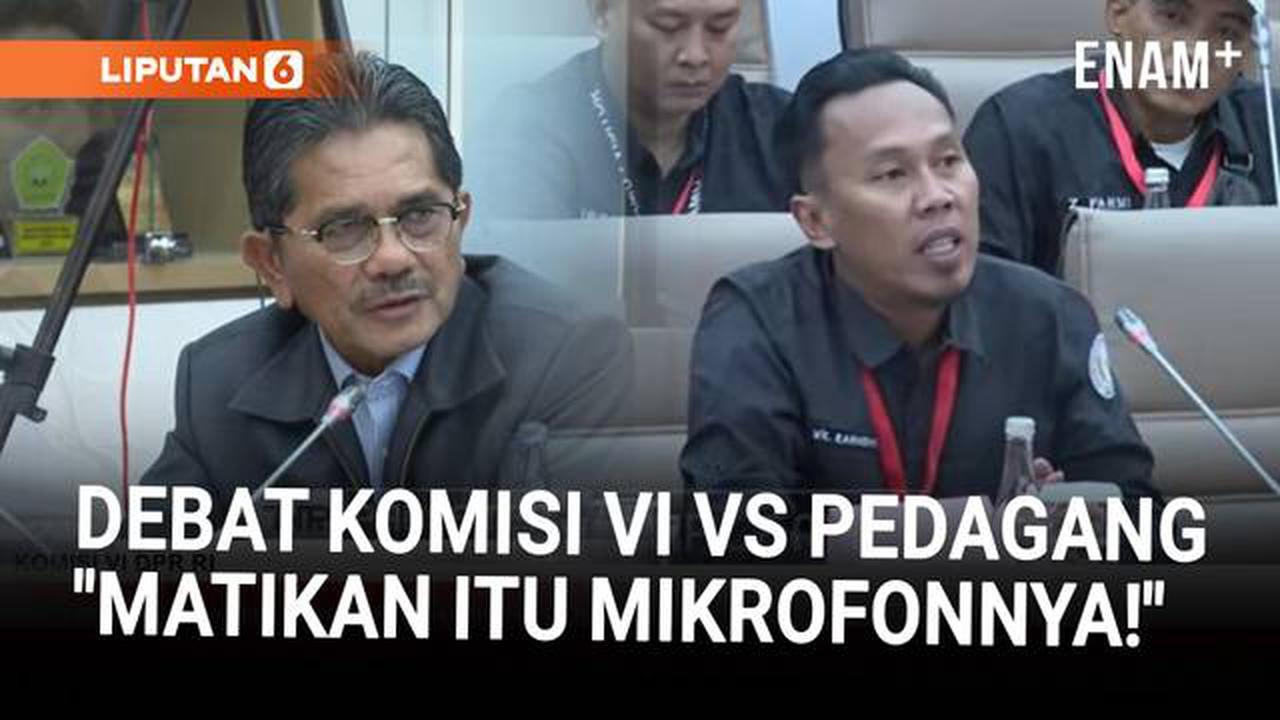Debat Panas Komisi VI Vs Pedagang Thfirting Soal Pakaian Bekas: Matikan itu Mikrofonnya!