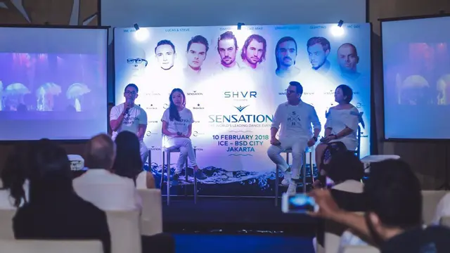 Press Conference Sensation Jakarta 2018