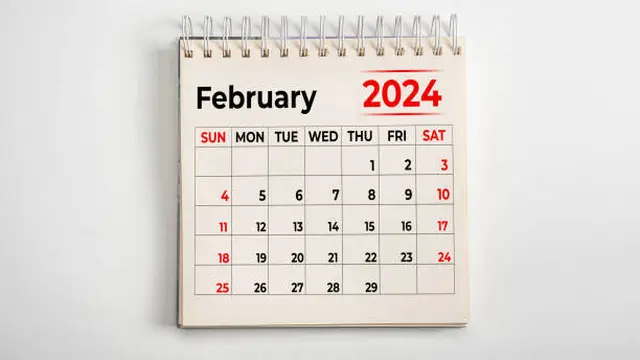 Potret kalender 2024 (Sumber: iStockphoto)