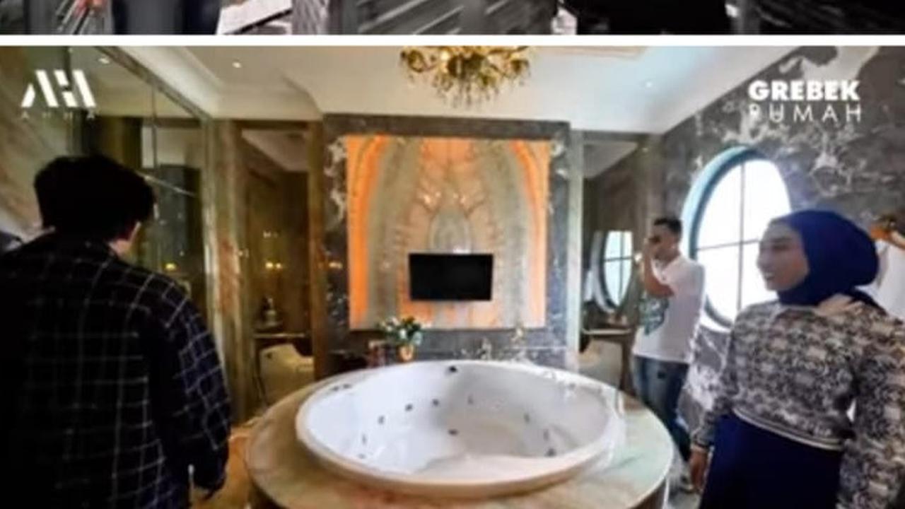 Potret Kamar Dokter Reza Gladys Kakak Ipar Siti Badriah di Istana Megahnya, Kamar Mandi Bikin Melongo