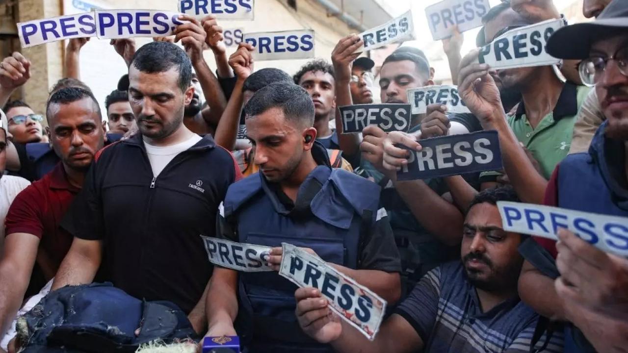 jurnalis palestina di gaza