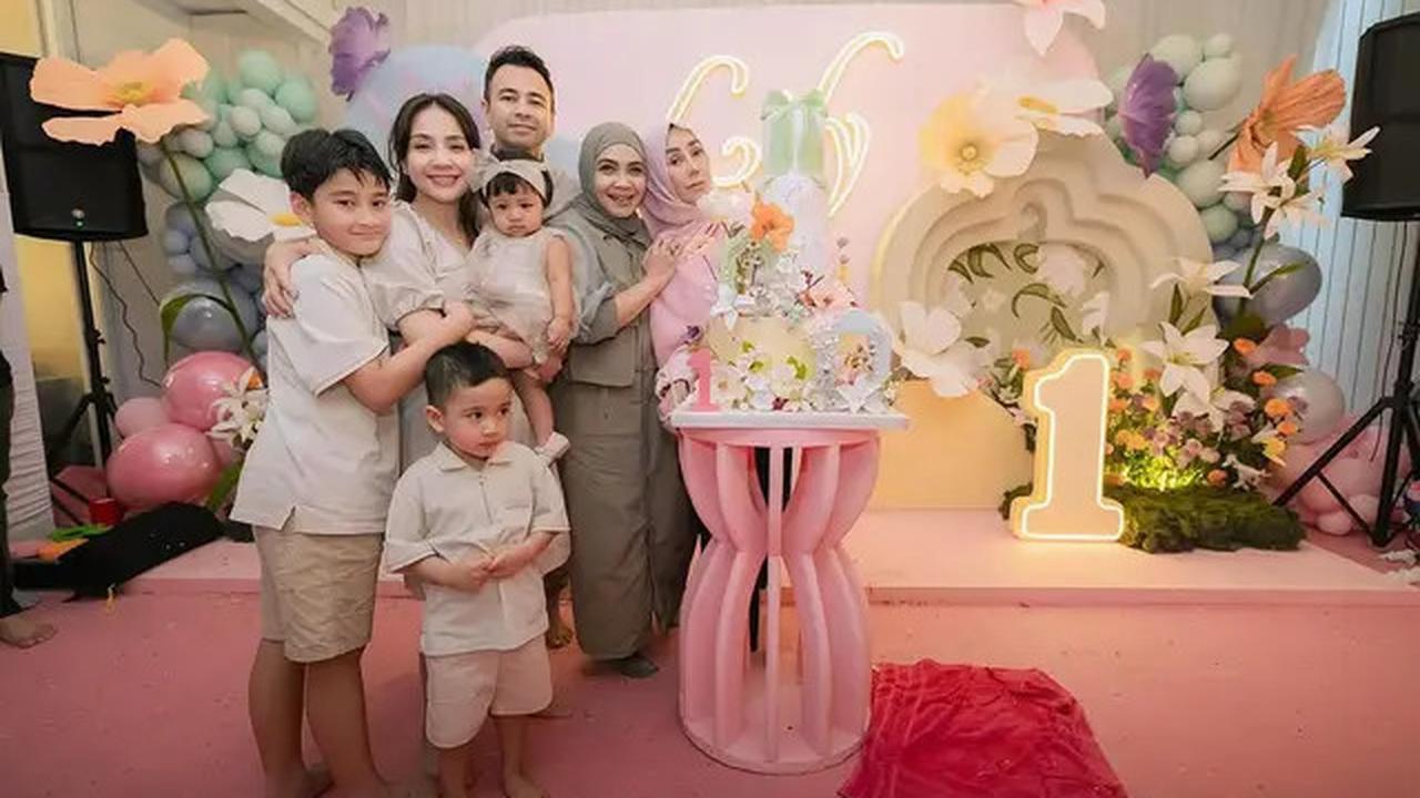 10 Potret Ulang Tahun Lily Anak Raffi Ahmad, Digelar Meriah di Rumah Andara