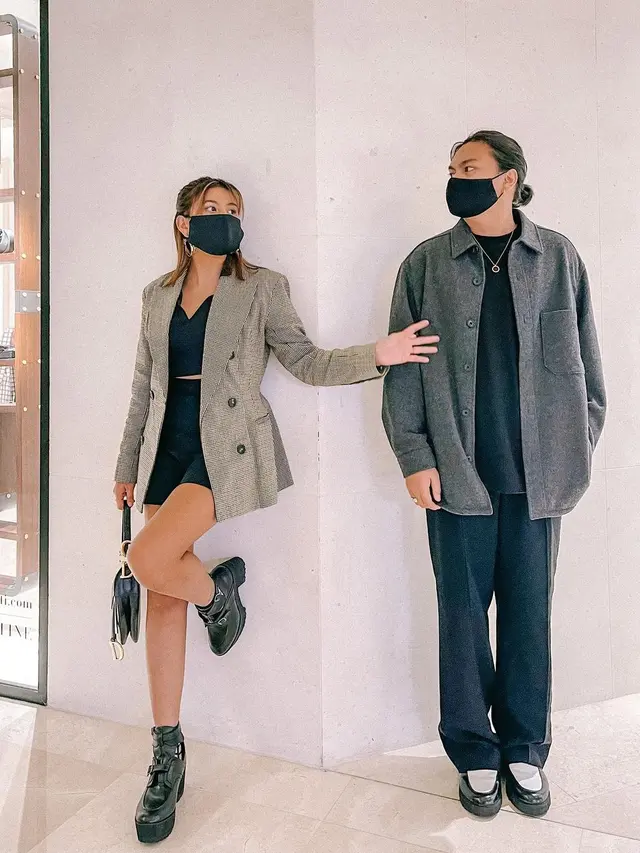 OOTD Awkarin dan Gangga