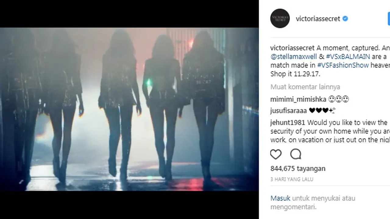Fashion show Victoria's Secret dinantikan seluruh dunia. Ini fakta seru yang patut Anda simak untuk show tahun ini.