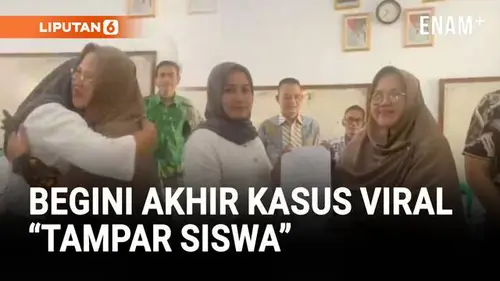 Kasus "Tampar Siswa" Berakhir Damai! Laporan Polisi Dicabut