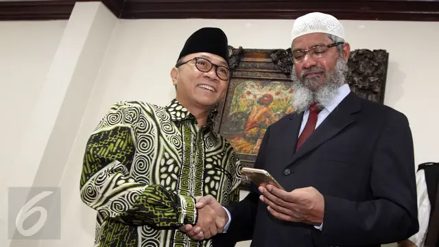 Zakir Naik Bertemu dengan Ketua MPR
