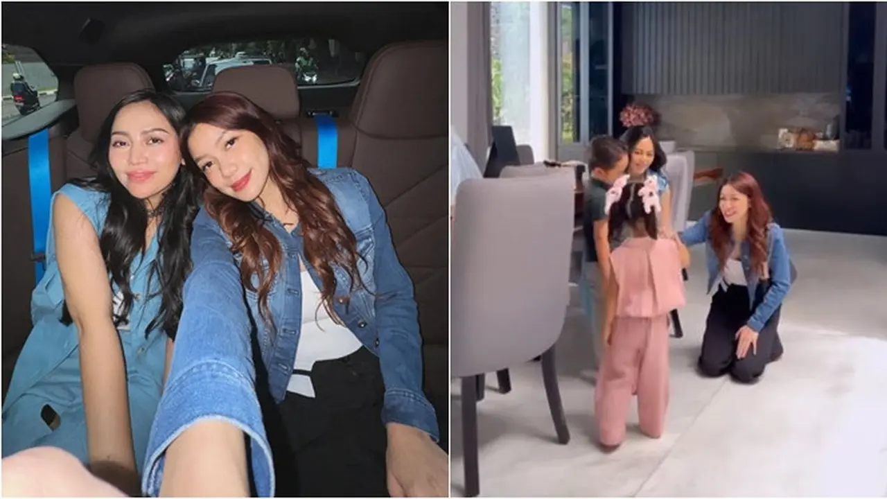 6 Potret Rachel Vennya Kenalkan Anak ke Regina Phoenix, Akrab Main Bareng