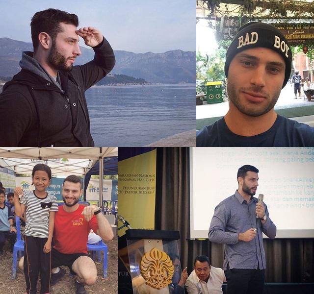 Saat tidak menjadi driver ojek, pesona Anton begitu bikin penasaran dan hati berdesir/copyright instagram.com/flamingbutterfly