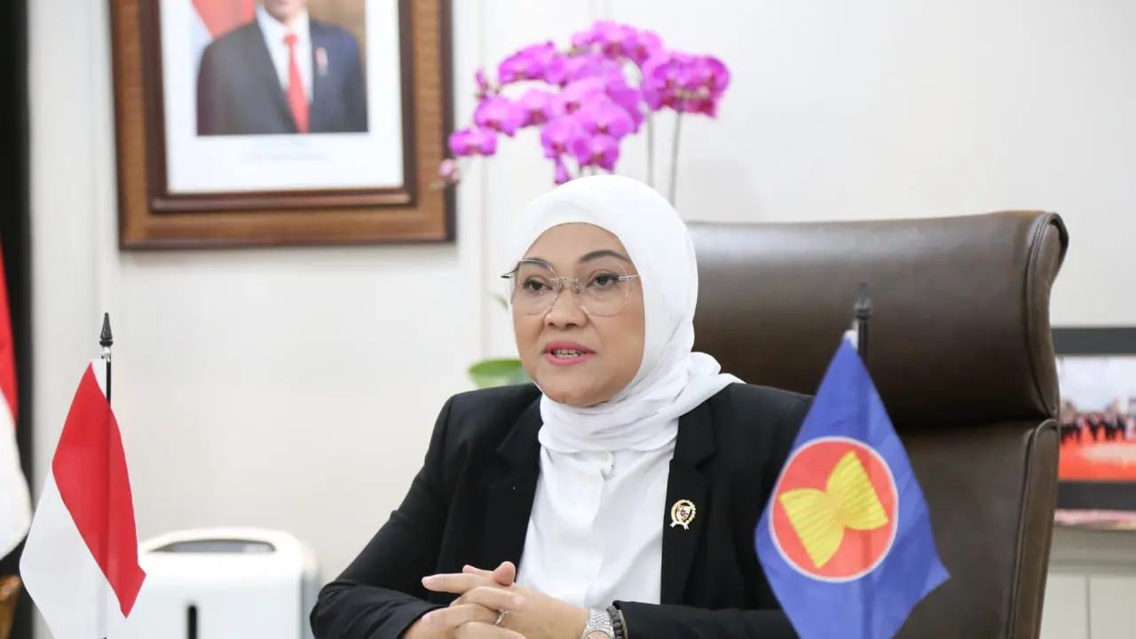 Hadapi Pandemi Covid-19, Menaker Ida Galang Dukungan ASEAN OSHNET