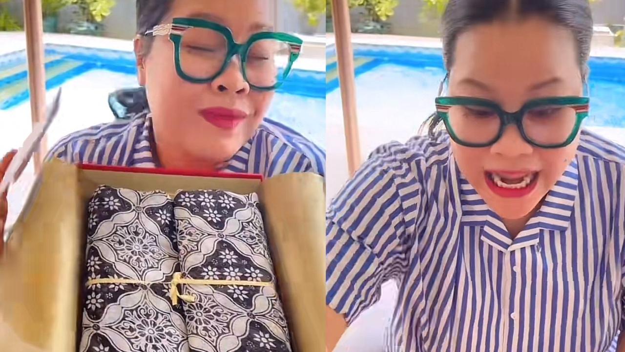 Okky Lukman merasa kegirangan dikirimi hadiah oleh Iriana Jokowi