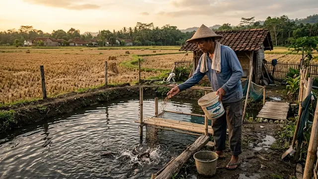 Ternak Modal Kecil Setelah Panen Padi
