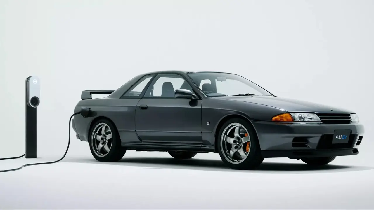 Nissan Sulap R32 Skyline GT-R jadi Mobil Listrik di Tokyo Auto Salon (Carscoops)