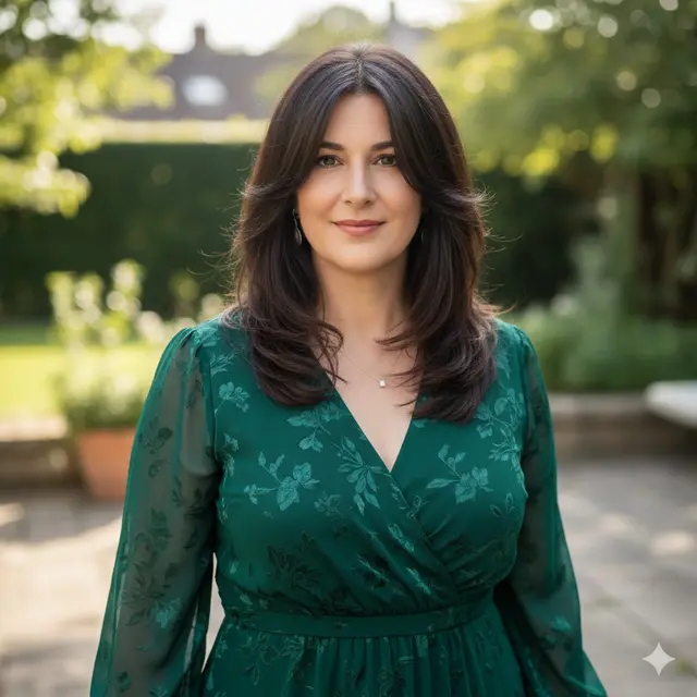 Model Rambut Ibu-Ibu Gemuk yang Lagi Tren (Image by Gemini AI)