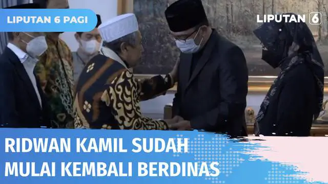 Meski masih dalam suasana duka dan menanti kabar dari Swiss, hari Senin (06/06) ini jadi hari pertama Ridwan Kamil melakukan kedinasan sebagai Gubernur Jawa Barat. RK akan memulai aktivitas di Gedung Sate dengan agenda Rapim.