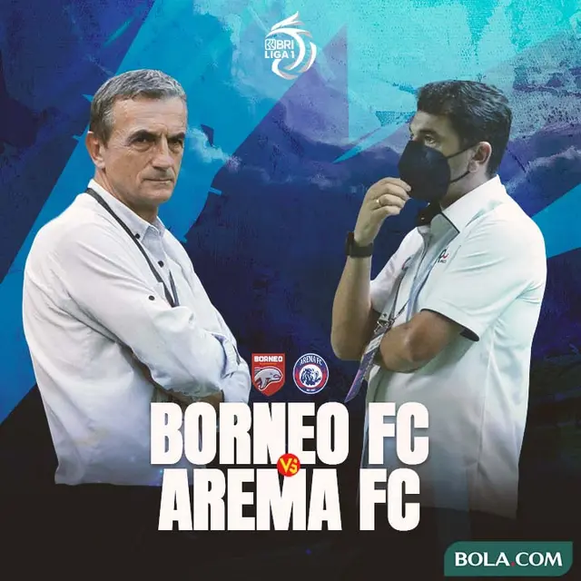 Liga 1 - Duel Pelatih - Borneo FC Vs Arema FC