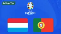 Kualifikasi Euro 2024 - Luksemburg vs Portugal (Bola.com/Decika Fatmawaty)
