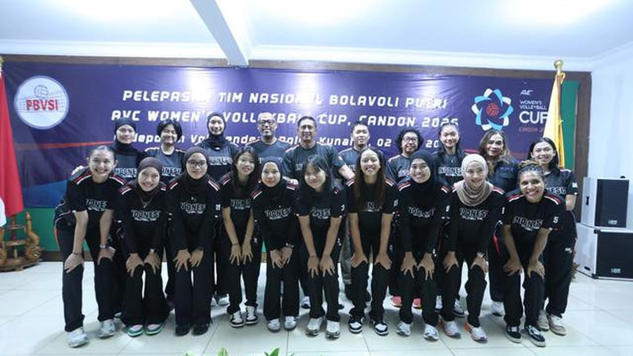 Imam Sudjarwo Lepas Timnas Voli Putri Indonesia ke AVC Women's Volleyball Cup 2026: Lupakan Pacar, Utamakan Negara
