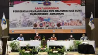 Pelaksanaan pembangunan pipa transmisi gas bumi ruas Cirebon – Semarang (CISEM) merupakan wujud pelaksanaan tugas dan fungsi BPH Migas dalam pengusahaan transmisi dan distribusi Gas Bumi di Indonesia.