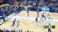 Berita video game recap NBA 2017-2018 antara Denver Nuggets melawan New York Knicks dengan skor 130-118.