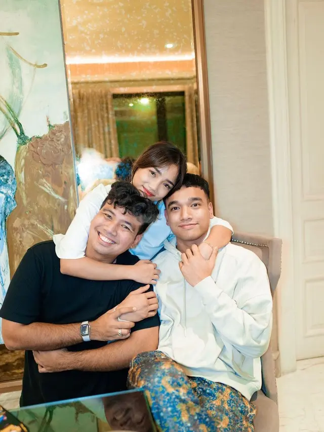 Fuji An, Fadly Faisal, dan Faris Faisal (Instagram/fuji_an)