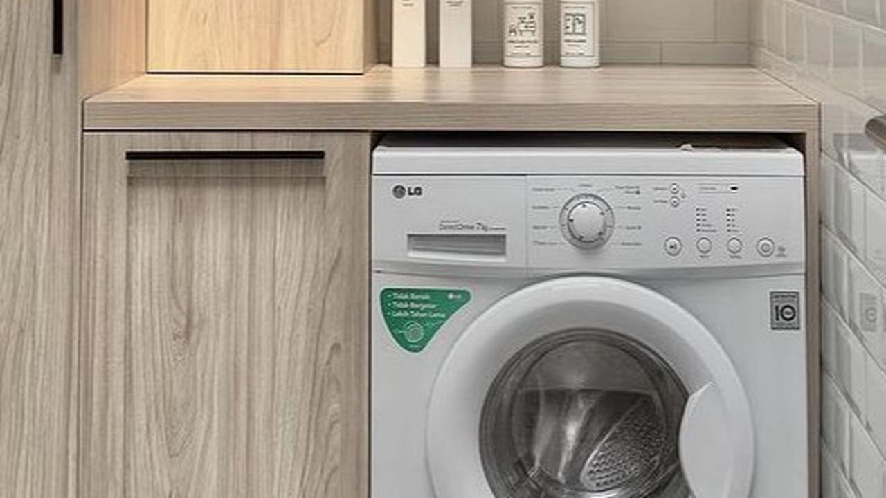 Inspirasi Laundry Room Minimalis, Desain Fungsional dan Estetis untuk Ruang Sempit