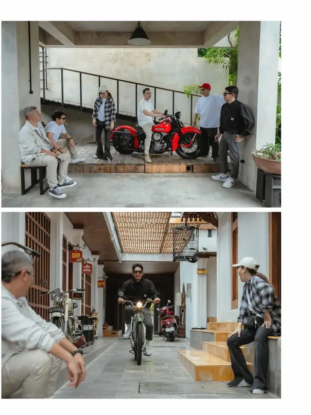 Potret The Dudas Minus One Liburan ke Rumah Soimah
