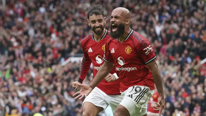 Rating Pemain MU Saat Menang 3-2 Lawan Burnley: Bruno Fernandes dan Bryan Mbuemo jadi Motor Permainan