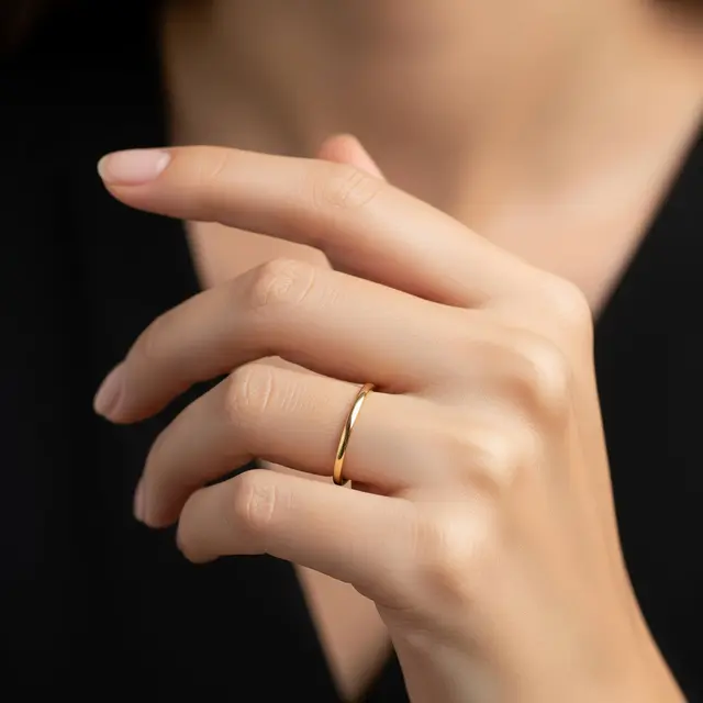 Cincin Emas 3 Gram Model Korea