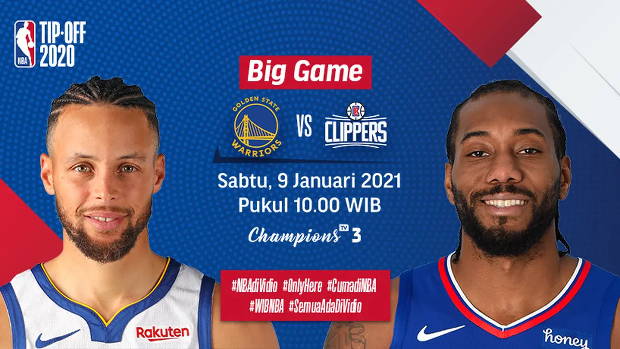 NBA Big Game Warriors vs Clippers