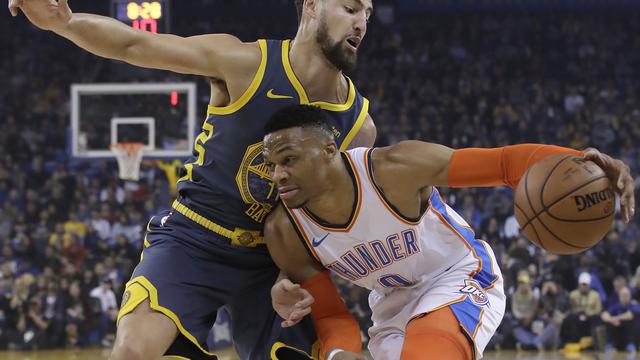 Selebrasi Russell Westbrook