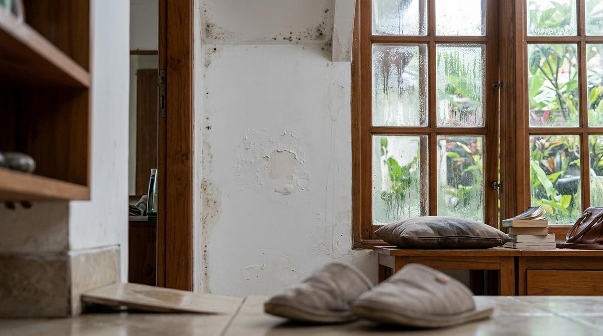 Cara Mengetahui Rumah Terlalu Lembap Tanpa Alat (AI generated)