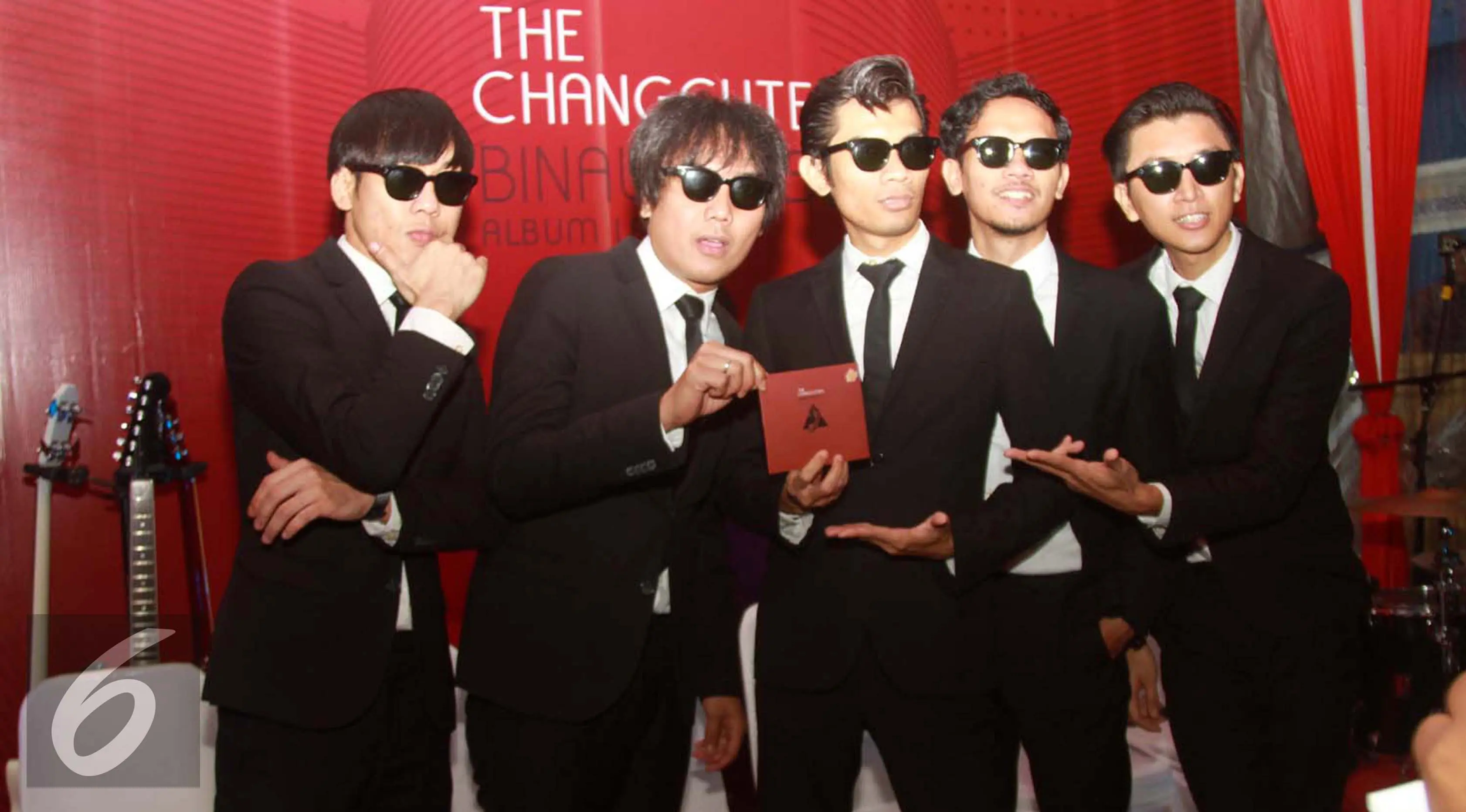 The Changcuters rilis album trilogi berjudul Binauralis. (Sapto Purnomo/Liputan6.com)