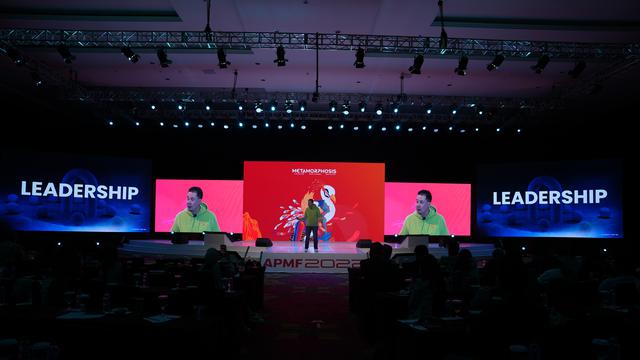 Chairman APMF, Andi Sadha, memberikan kata sambutan pada APMF 2022 (Dok: Dokumentasi APMF 2022)