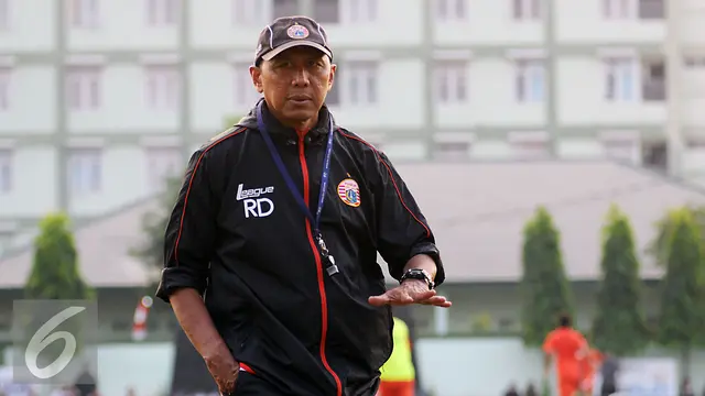 20150824- Persija Latihan Jelang Piala Presiden 2015-Jakarta-Rahmad Darmawan
