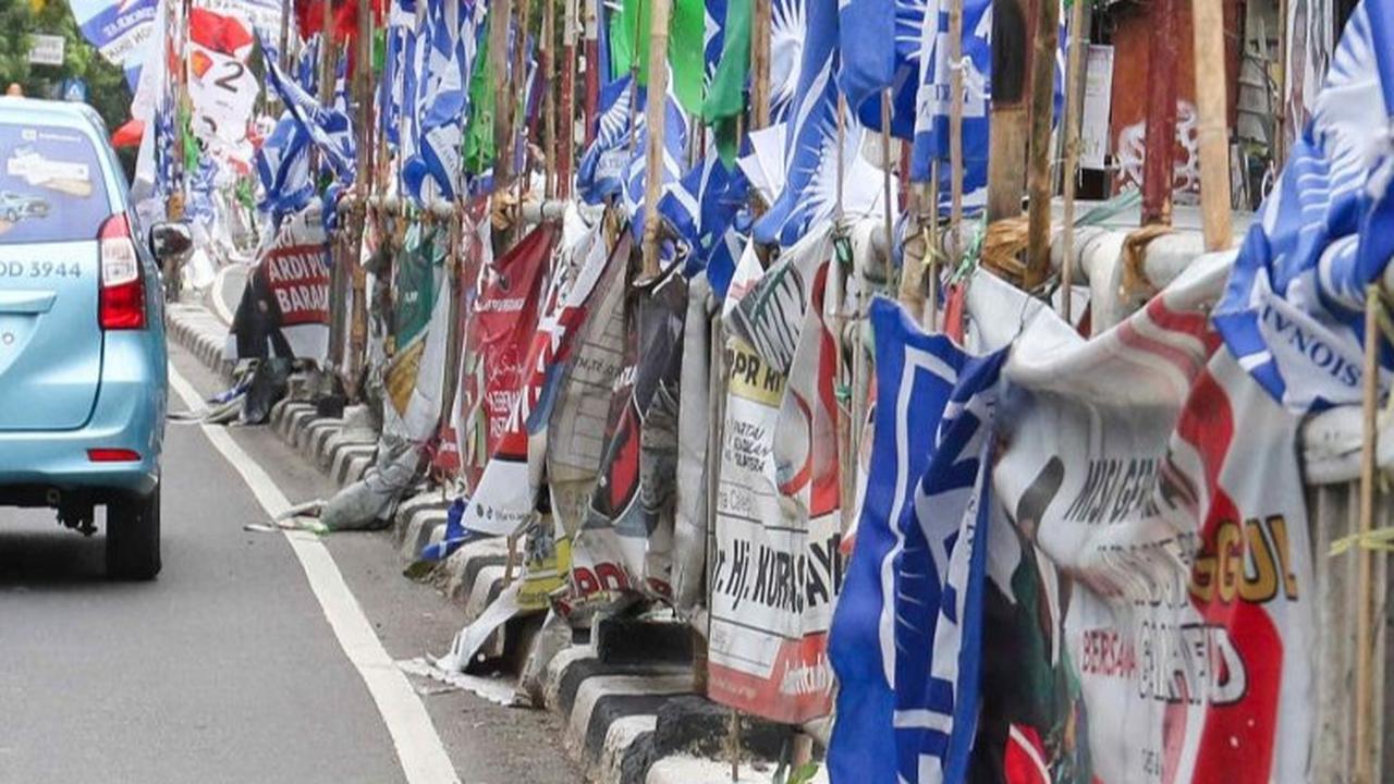 Ke Mana Alat Peraga Kampanye yang Dicopot di Tangerang Disimpan?